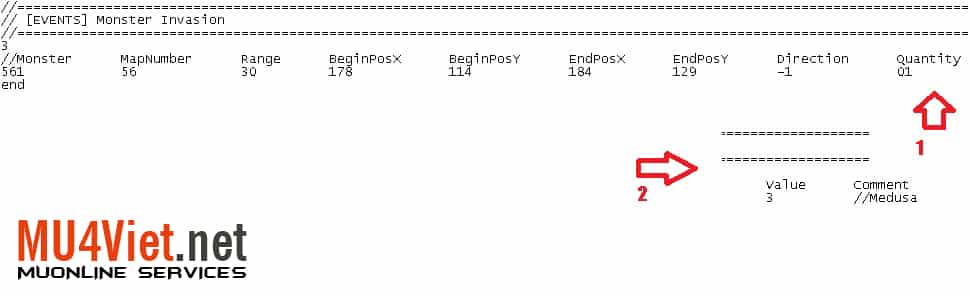 01 Hướng dẫn chỉnh thời gian Event và Boss Server MU của MU4Viet.Net